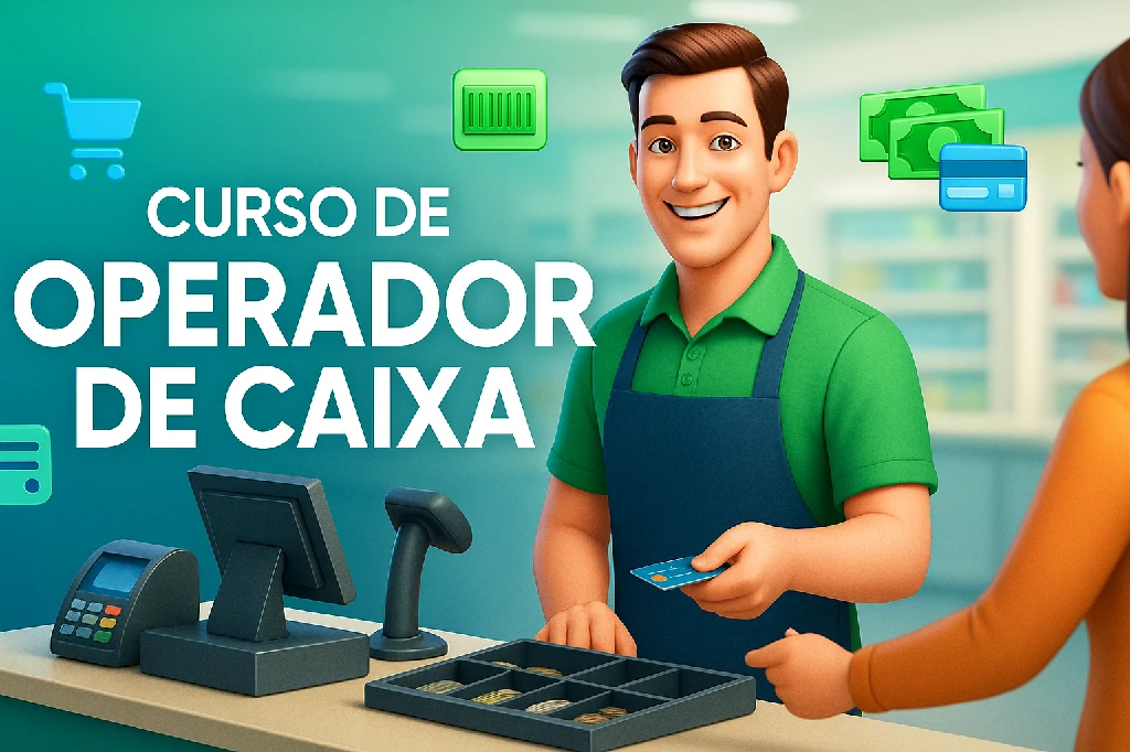Capa do curso OPERADOR DE CAIXA